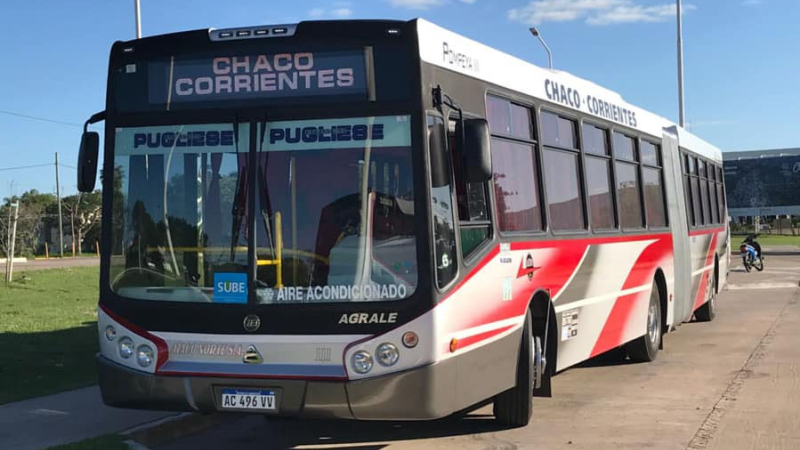 Desde hoy el boleto Chaco-Corrientes cuesta $41