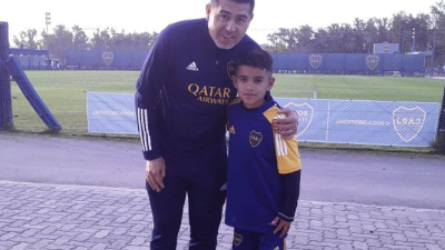 Tiago Vega, de la canchita de la laguna Argüello a la Boca