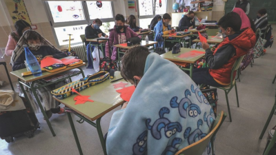 Escuelas bonaerenses sin calefacción