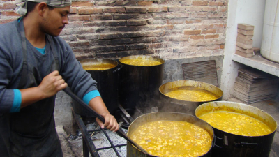 El locro casero, la gastronomía criolla del día