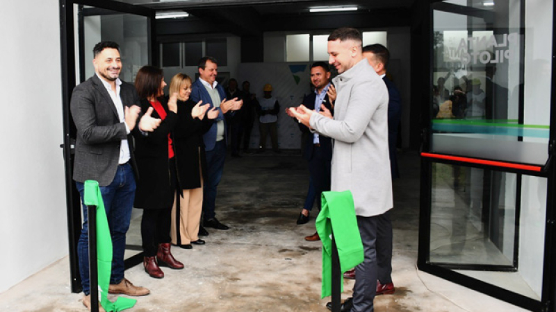 En Sáenz Peña se inauguró la nueva planta piloto de Uncaus