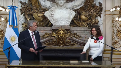 Juró la nueva ministra de Economía Silvina Batakis