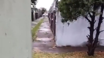 Una trabajadora de un cementerio grabó a un bebé fantasma
