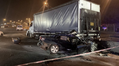 Persecución y choque en la Panamericana: tres muertos y un herido grave