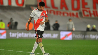 Otra mala en River: Enzo Pérez, desgarrado