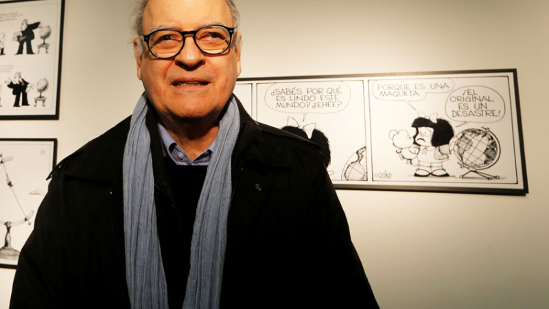Google dedica un homenaje a Quino