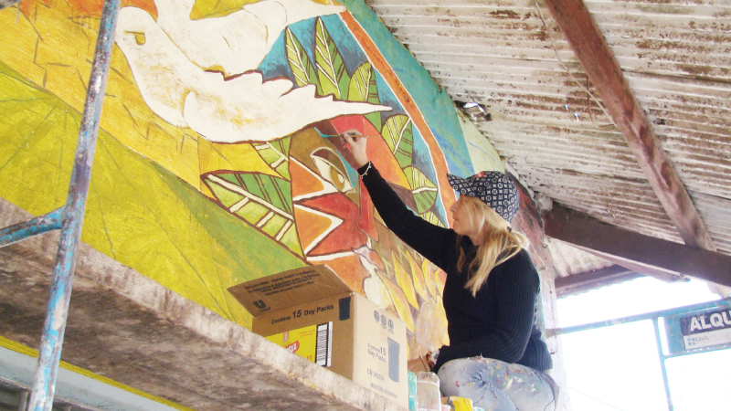 Una bienal que revalida el patrimonio cultural de Puerto Tirol