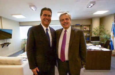 Capitanich y Fernández inauguran obras en Villa Ángela y Taco Pozo