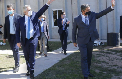 Llega hoy Alberto Fernández para inaugurar obras en Villa Ángela