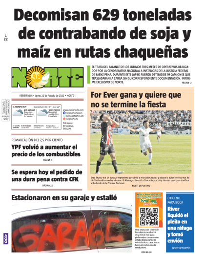 Edición del 22-08-2022