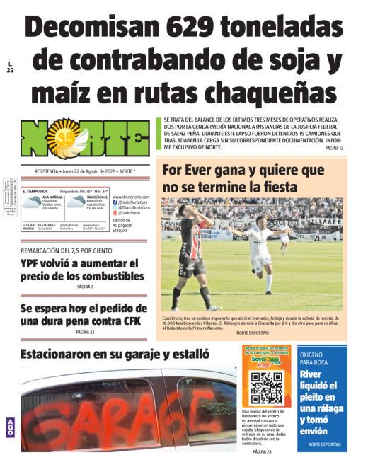 Edición del 22-08-2022