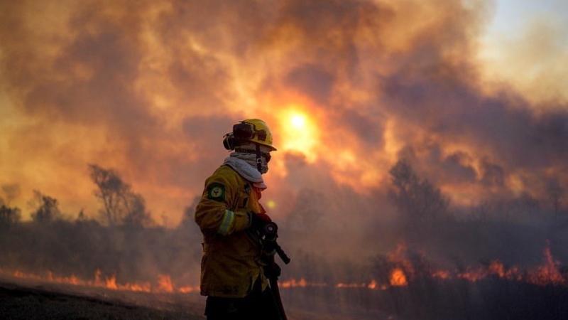 El norte del país sigue bajo amenaza por peligro extremo de incendios