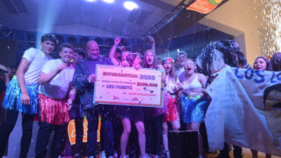 Exitoso cierre de la estudiantina en Du Graty: repartieron más de 500 mil pesos en premios