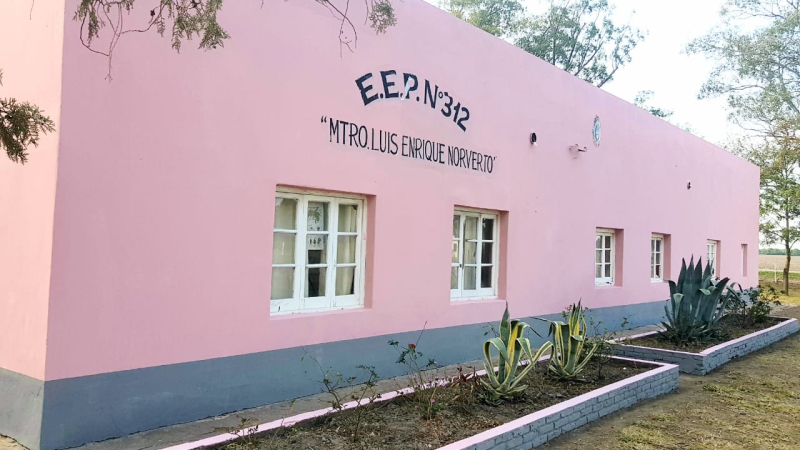 Los 80 años de la Escuela 312 de Colonia Campo Ugarte