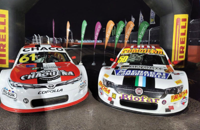 Reutemann y "Zapallito" Sánchez giraron a buen ritmo y hoy buscarán bajar tiempos