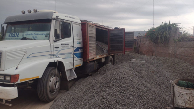 Du Graty: un hombre falleció mientras descargaba piedras de un camión