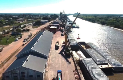 El puerto de Barranqueras analiza volver a la operatividad para granos