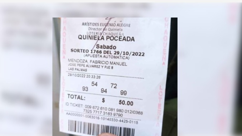 "Cuando vi tres aciertos me bloqueé": el relato del jornalero que ganó 7 millones con la Poceada