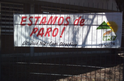 Sigue la protesta de UPCP en Salud Pública por mejores condiciones laborales