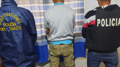 Detuvieron presunto autor de robo millonario en Charata