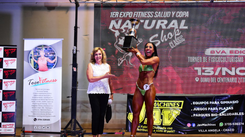Exitosa 1° Expo Fitness y Salud Nea en el Domo del Centenario