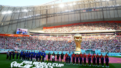 La selección de Irán se abstuvo de cantar su himno en respaldo a las protestas por Amini 