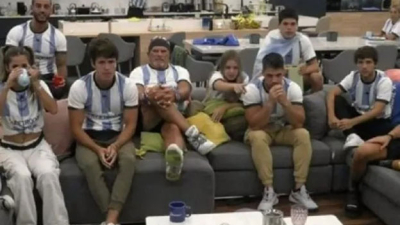 Así vivieron los participantes de Gran Hermano la derrota de la Selección