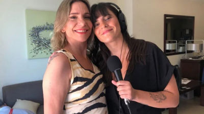 Ángela Lerena y Lola del Carril, las primeras en relatar un partido