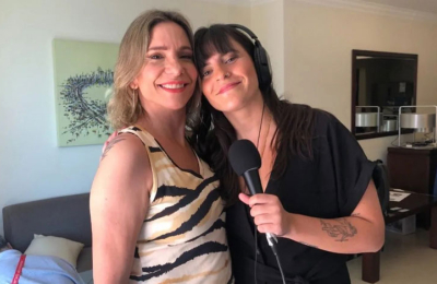 Ángela Lerena y Lola del Carril, las primeras en relatar un partido