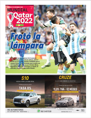 Frotó la lámpara