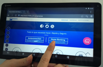 Es más ágil y seguro acceder a préstamos personales del Nuevo Banco del Chaco