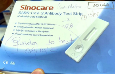 Sacaban dólares con una maniobra con tests de Covid vencidos
