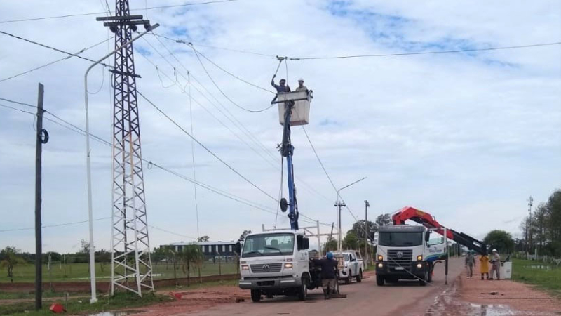 Aviso de interrupción de la energía eléctrica para Puerto Tirol, Basail y Colonia Baranda
