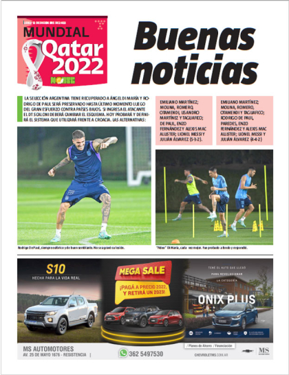 Buenas noticias