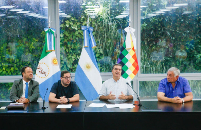 Capitanich abrió sobres para el tercer acueducto del Gran Resistencia