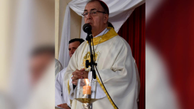 "Descubramos que Dios está muy cerca de cada uno", dijo Barbaro en su mensaje navideño