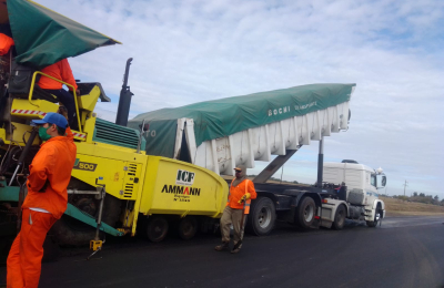 Comienzan nuevos contratos de recuperación de rutas nacionales en el Chaco 