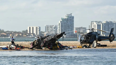 Choque entre helicópteros en Australia: cuatro muertos y tres heridos graves