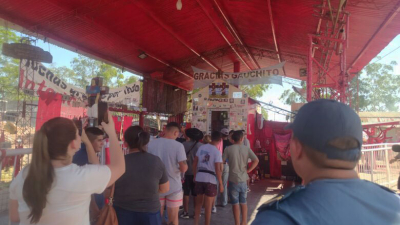Más de 300.000 fieles visitaron el santuario del Gauchito Gil