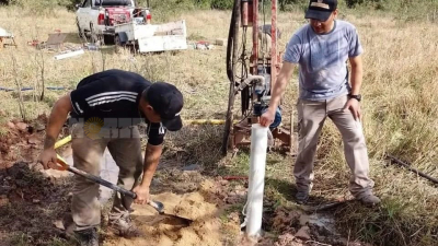 "Hay lugares en los que perforábamos y había agua, pero ahora no hay nada"