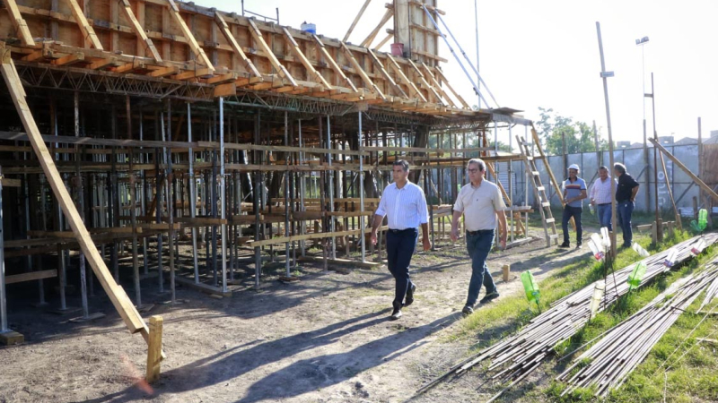 Avanzan las obras del denominado Polo Educativo de Resistencia