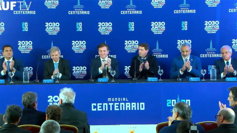 Mundial 2030: Argentina, Uruguay, Chile y Paraguay oficializaron su candidatura