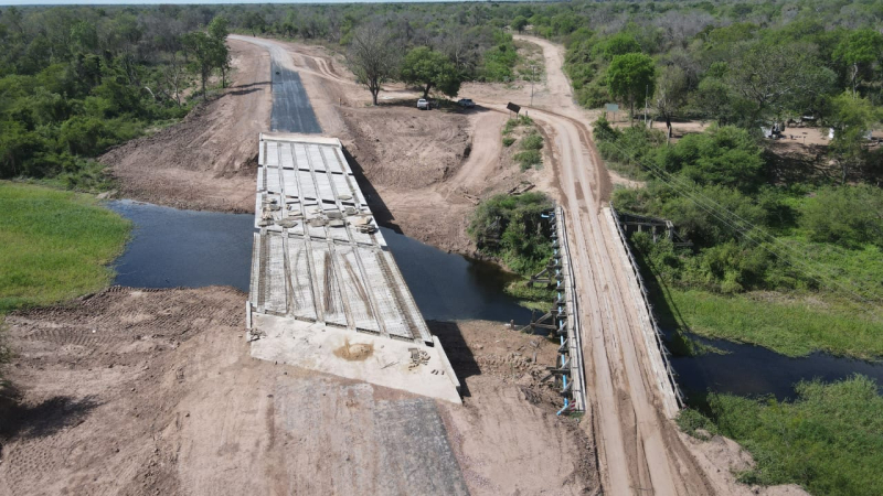 Avanzan cinco etapas de las rutas de El Impenetrable para completar 279 kilómetros