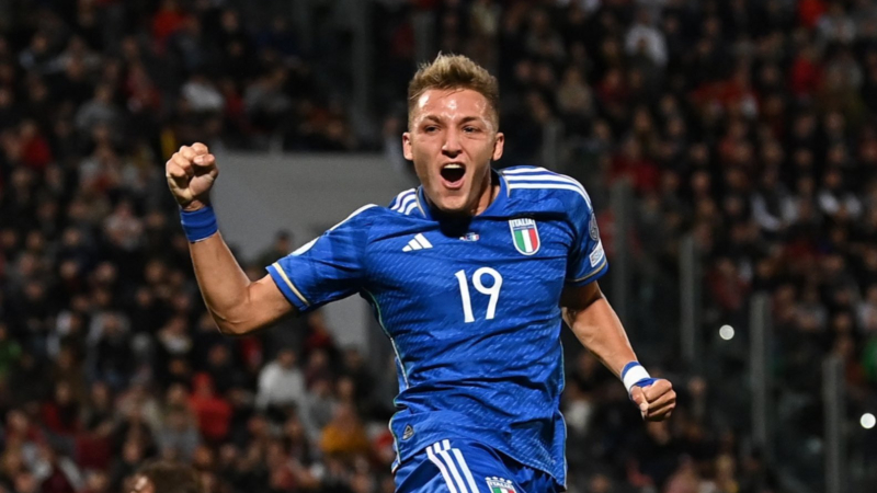 Retegui marcó otro gol en el triunfo de Italia sobre Malta