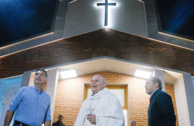Capitanich: "Dios es quien nos brinda el poder para ayudar a la comunidad"