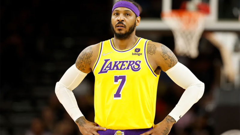 Carmelo Anthony anunció su retiro del básquet
