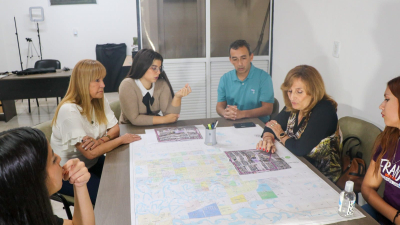 Veiravé y Ayala con estudiantes por la inseguridad en la zona de la UNNE