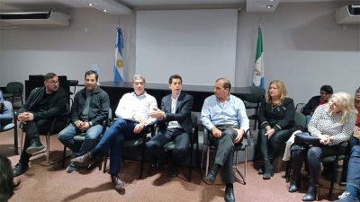 Profesionales se reunieron con Capitanich y Wado de Pedro