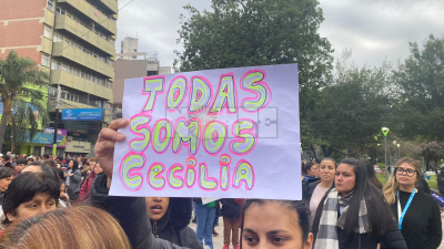 Al grito de Justicia: multitudinaria marcha por Cecilia