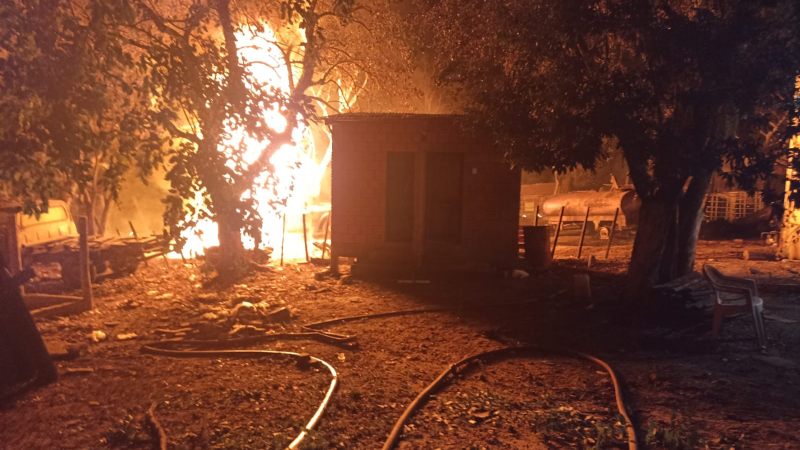 Explotaron cisternas de combustible en la frontera de Clorinda con Paraguay